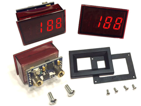 Self Powered, Positive Input LED Display, DC Voltage