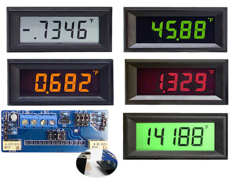 LPI-4E Epic Series - 4 1/2 digit loop powered LCD panel meter